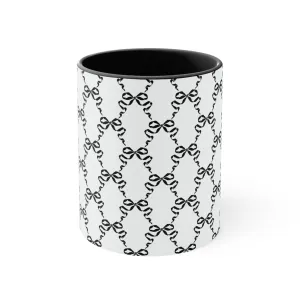 11oz Coquette Black Bow Coffee Mug