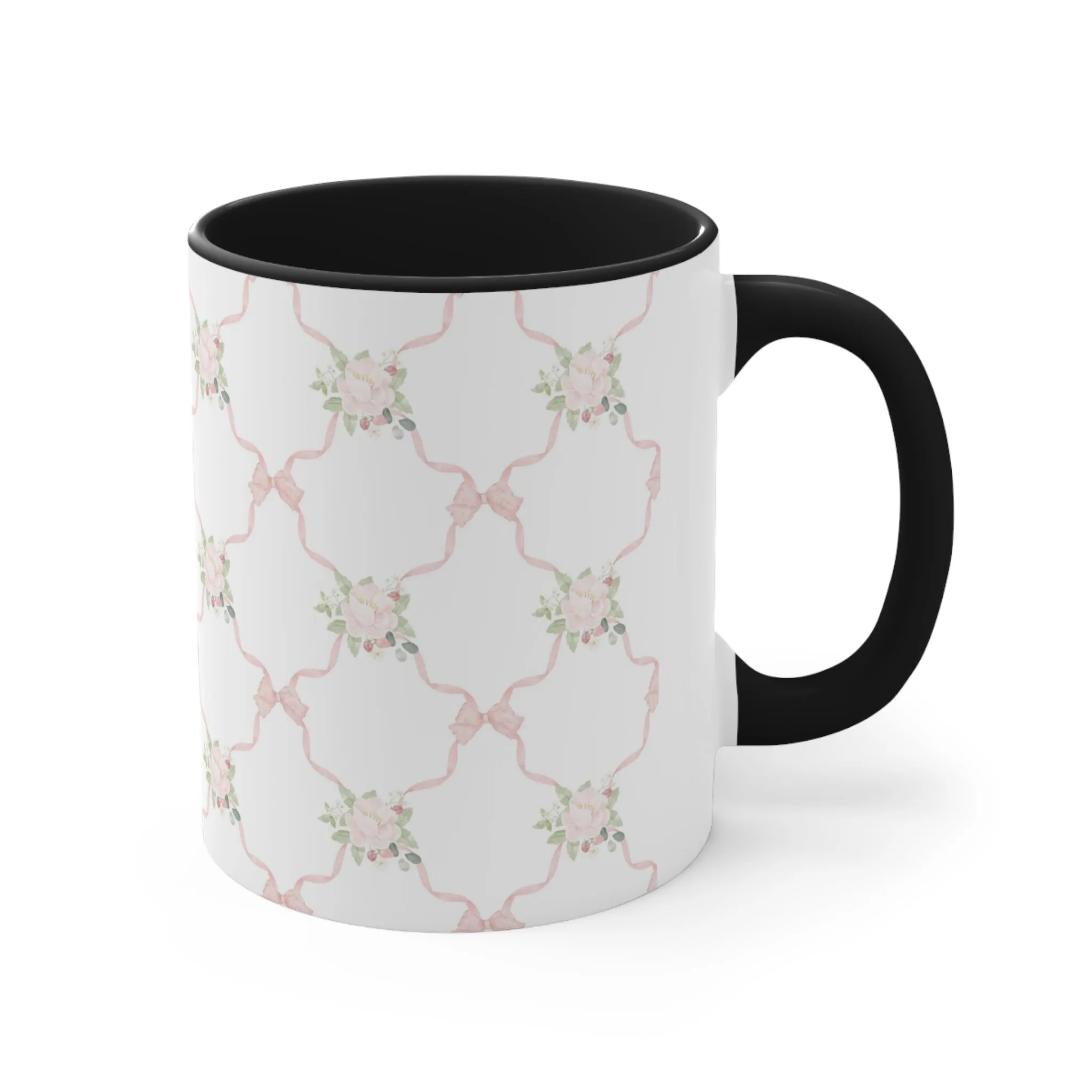 11oz Coquette Pink Bow Coffee Mug