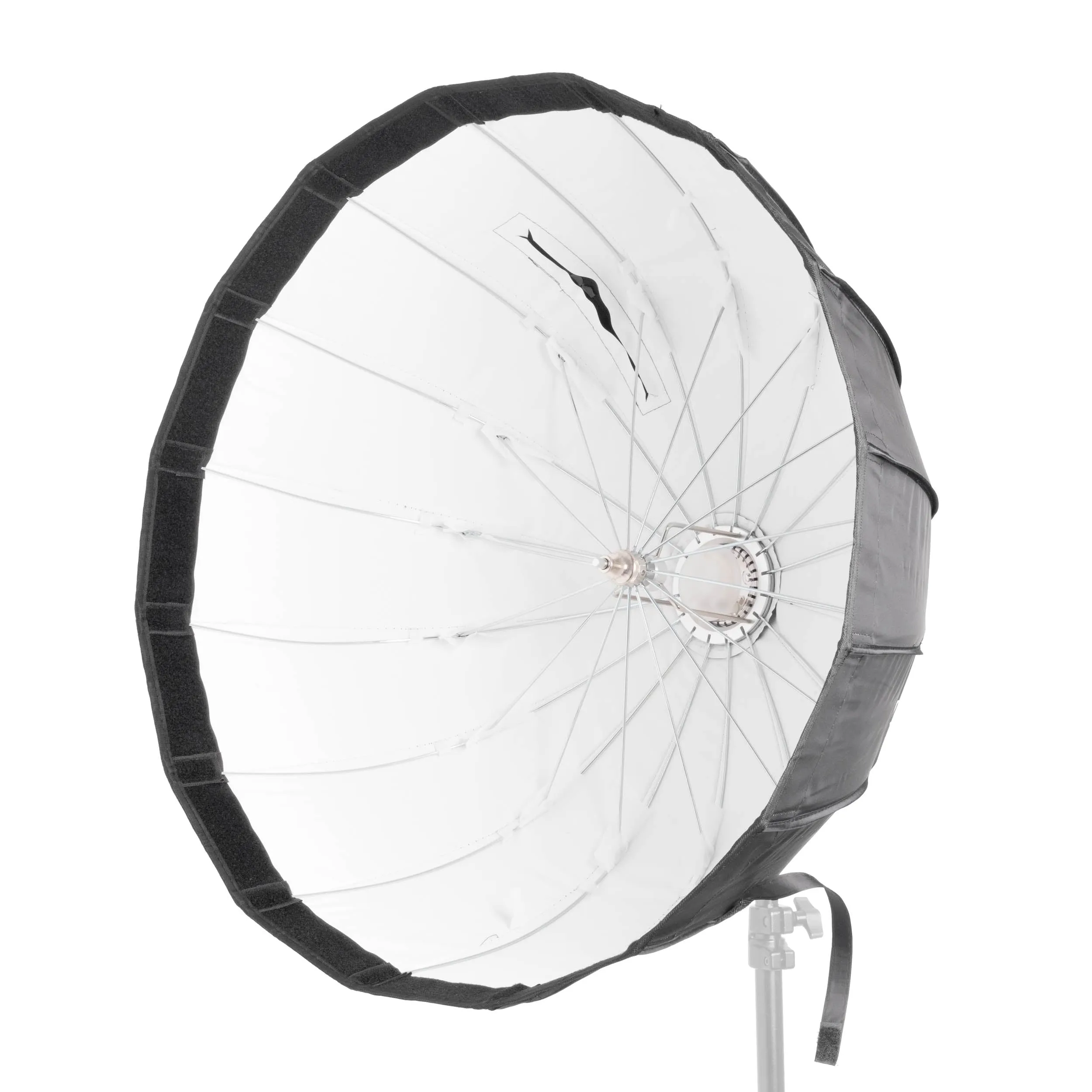 AD-S65W 65cm Portable Silver Godox-Fitting  Parabolic Softbox With White Interior