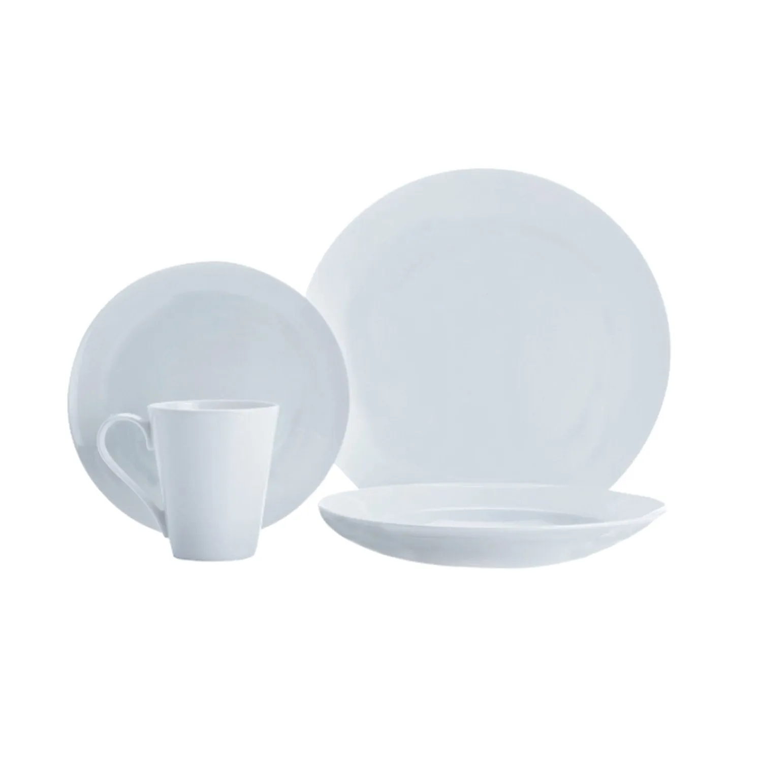 Adrien Lewis - 16 Piece Temel Dinnerware Set