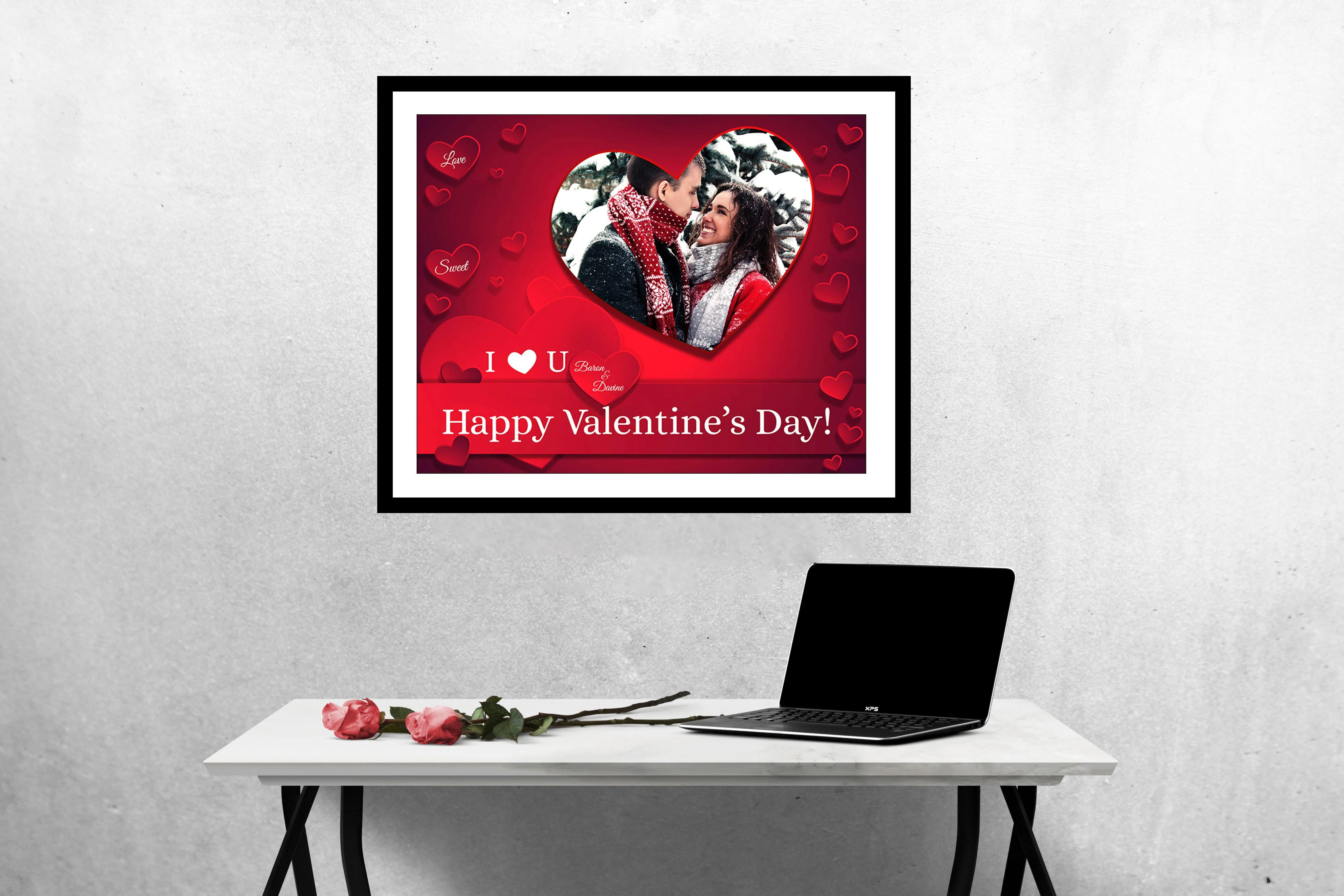 Baron and Davine - Valentine's Designer Frame Templates