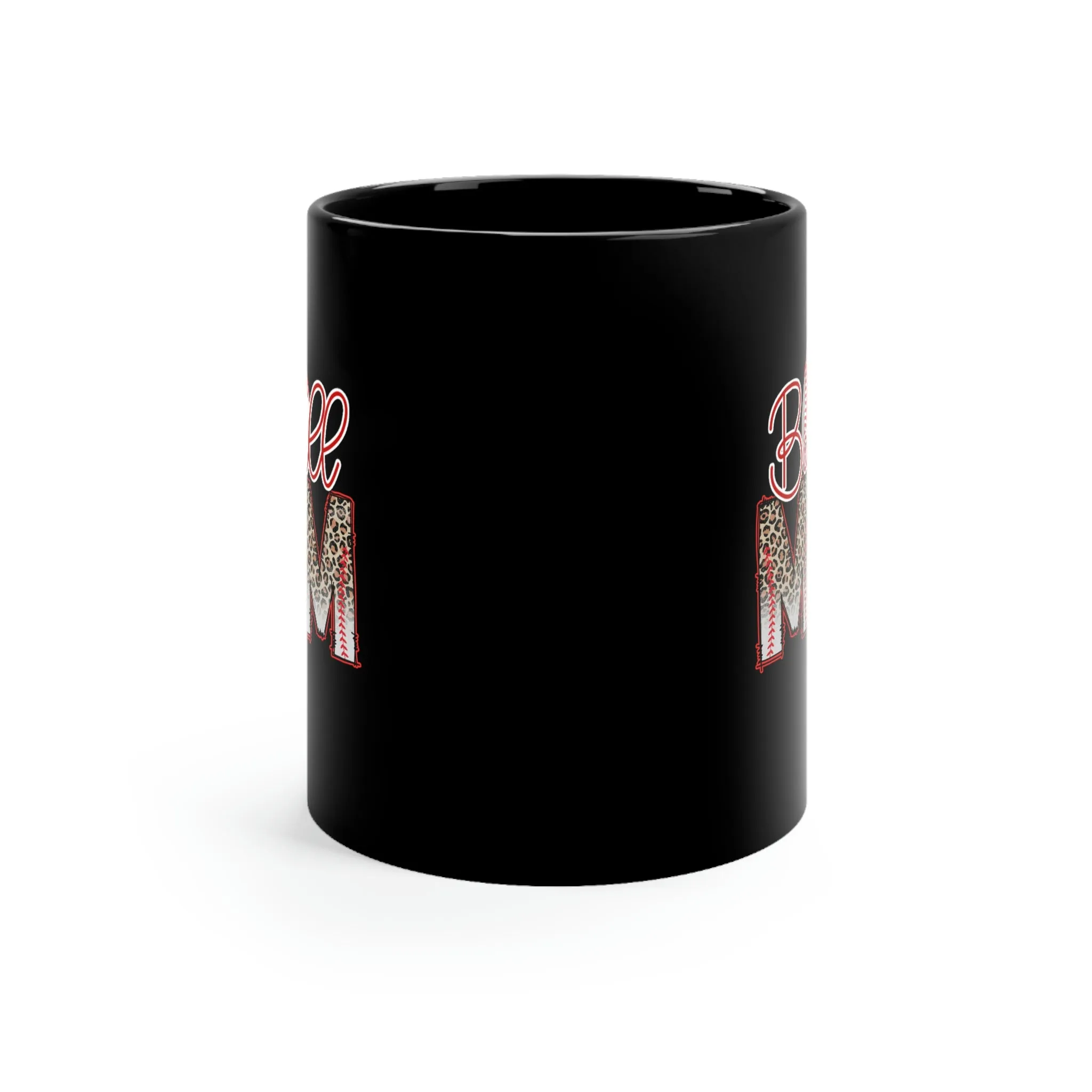 Baseball Mom 02 - Black mug 11oz