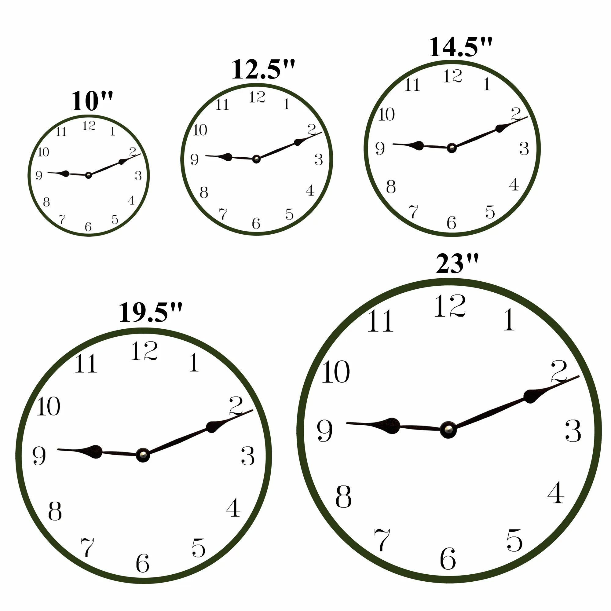 Bass Clock- Fly Rod Inn Fishing Clock