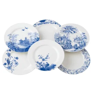 Belleek Archive Tea plates Blue Set