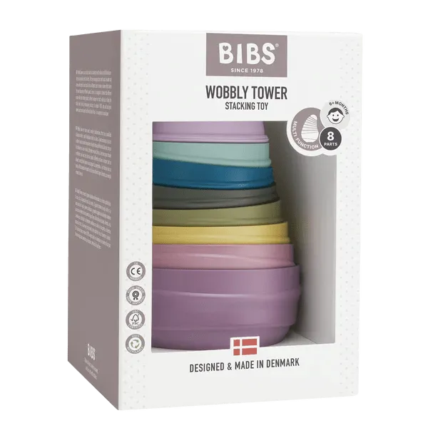 BIBS - Wobbly Tower Stacking Toy