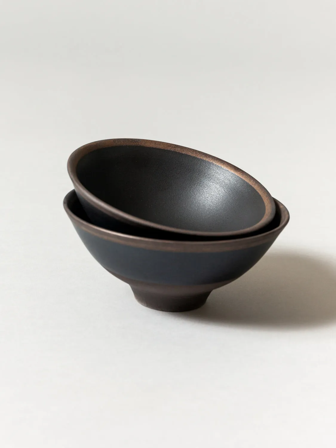 Bronze Rim Rice Bowl