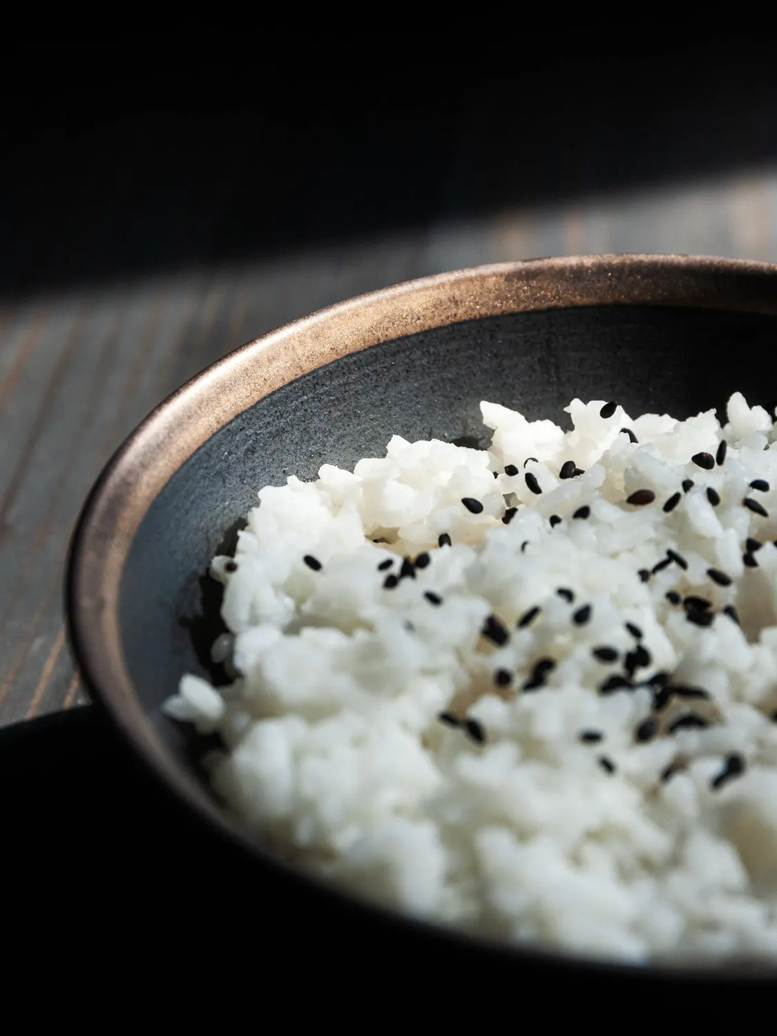 Bronze Rim Rice Bowl