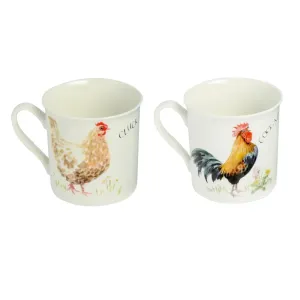 Eddington Pecking Order Mug Set Of 2