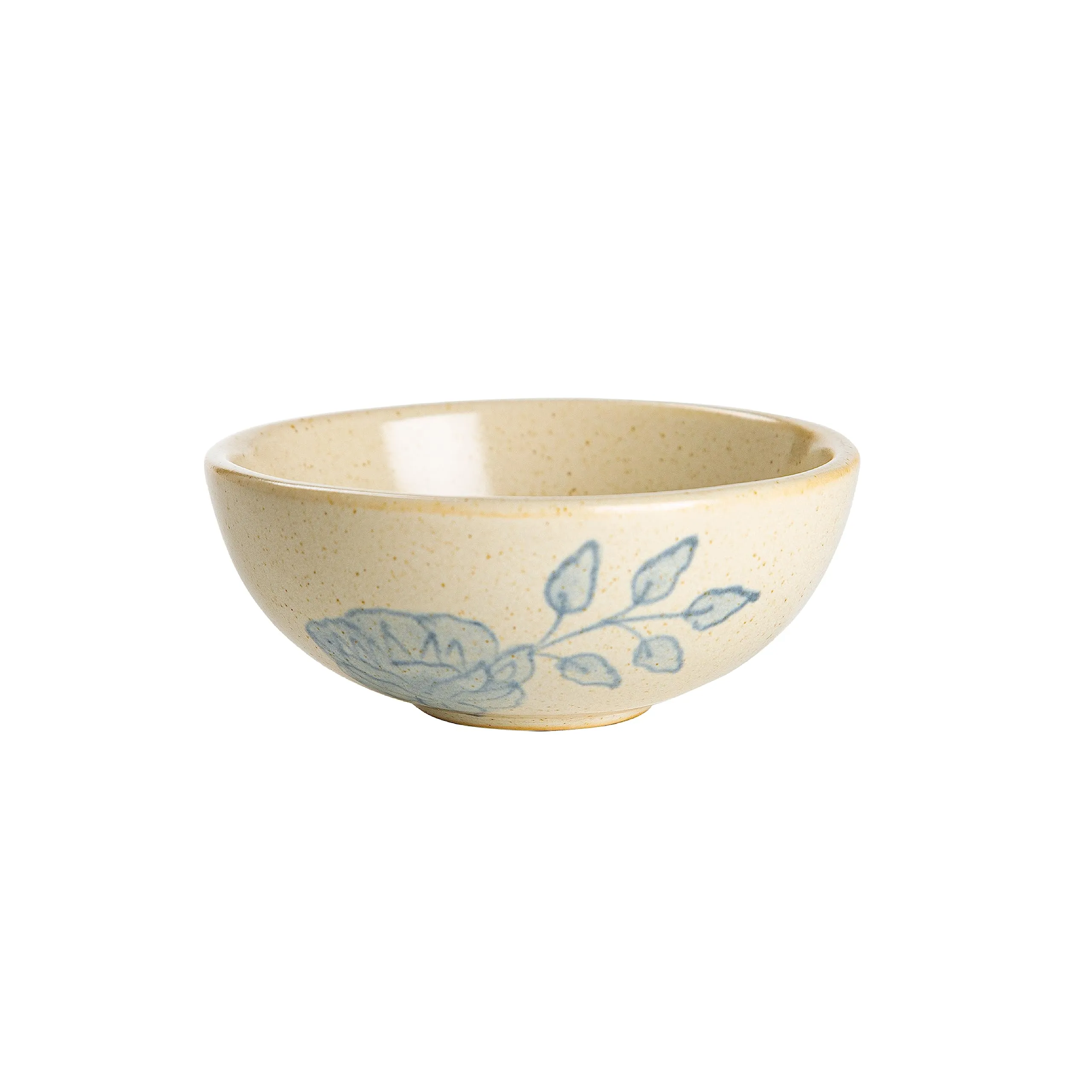 Ellementry Fiore Ceramic Nut Bowl (100 ml) | Ice Cream Bowl, Dessert Bowl | Mixing Bowl & Serving Bowl | Eco-Friendly Microwave Safe Bowl | Ceramic Bowl for Cereal, Salad, Rice, Soup, Pasta & Snacks