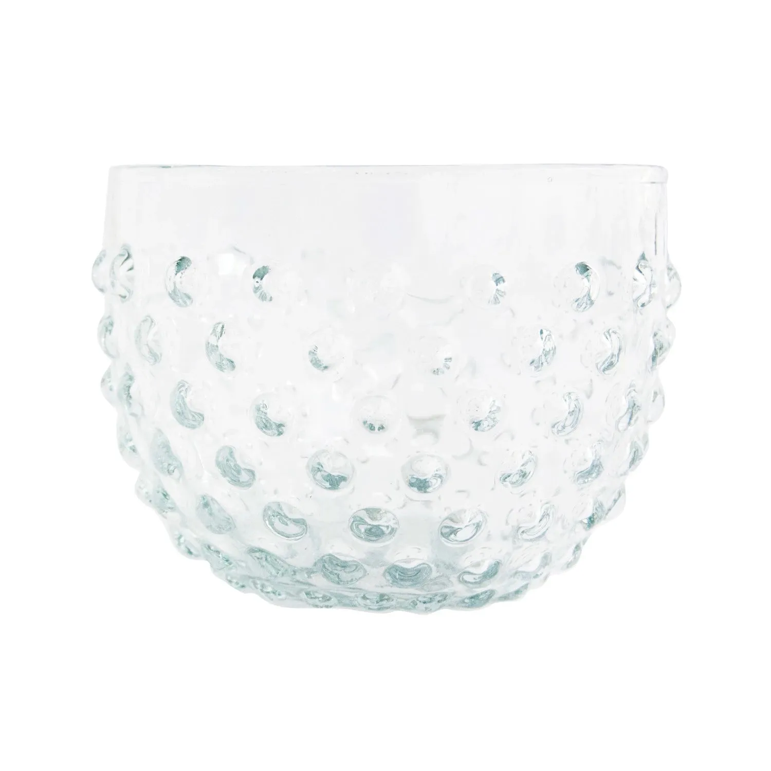 Glass Hobnail Bowl