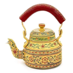 Hand-painted Rajasthani Teapot: Elegance