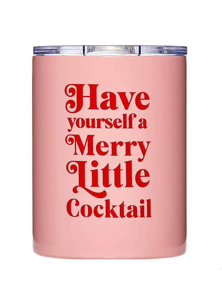 Have Yourself a Merry Little Cocktail Tumbler