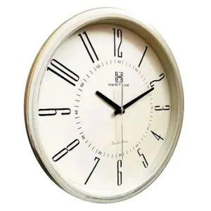 Heritage Wall Clock Sunset Plain