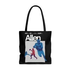 Josh Allen Mafia Tote Bag, Large Buffalo Football bag