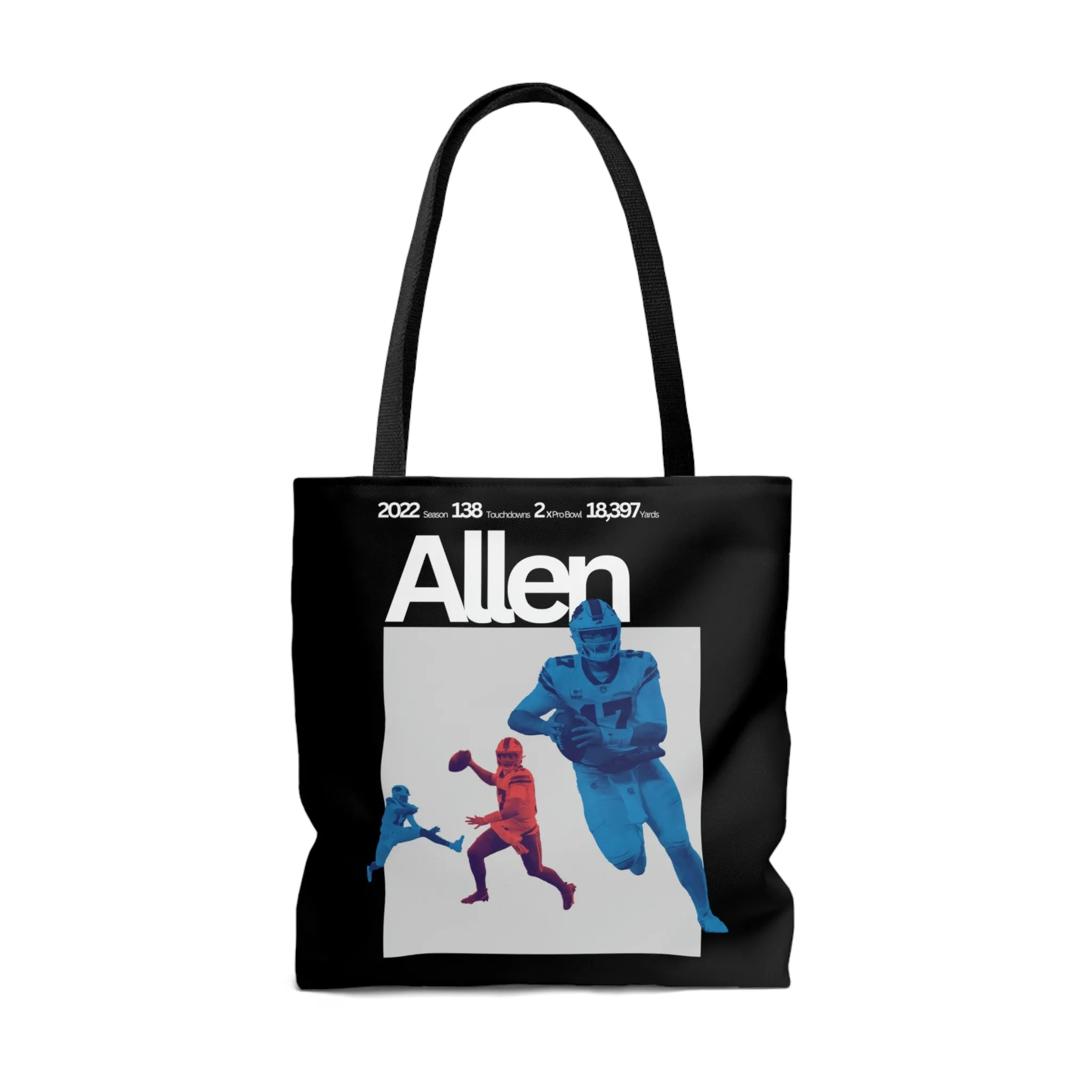 Josh Allen Mafia Tote Bag, Large Buffalo Football bag