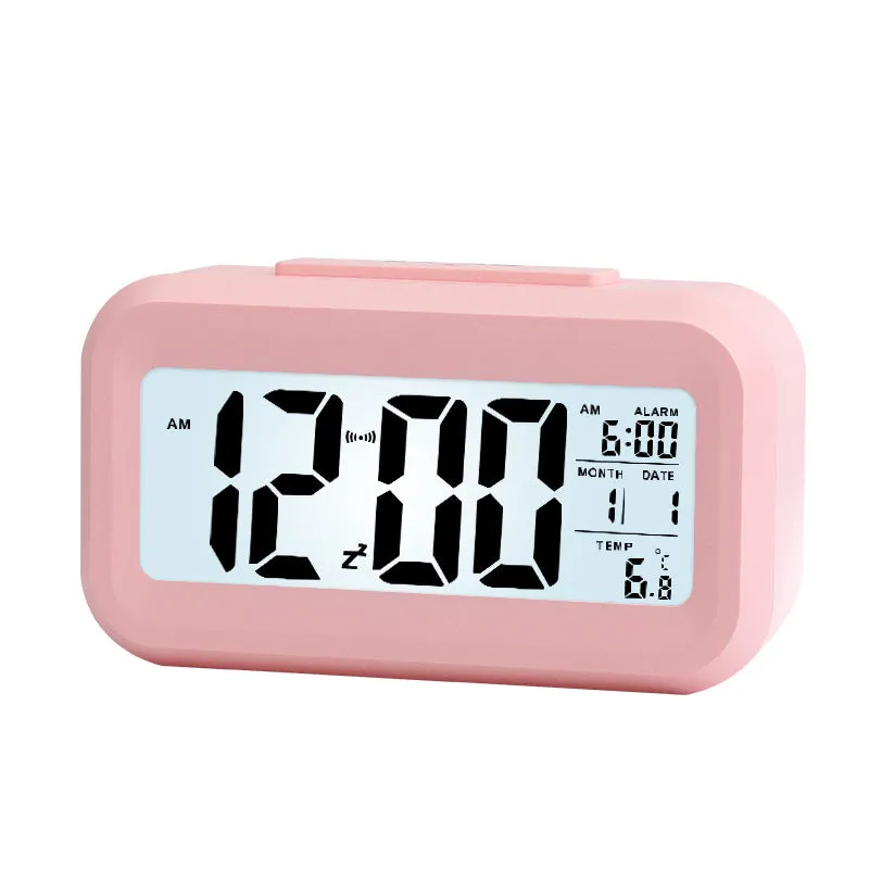 LED Digital Alarm Clock Backlight Snooze Mute Calendar Desktop Electronic Bcaklight Table clocks Desktop clock