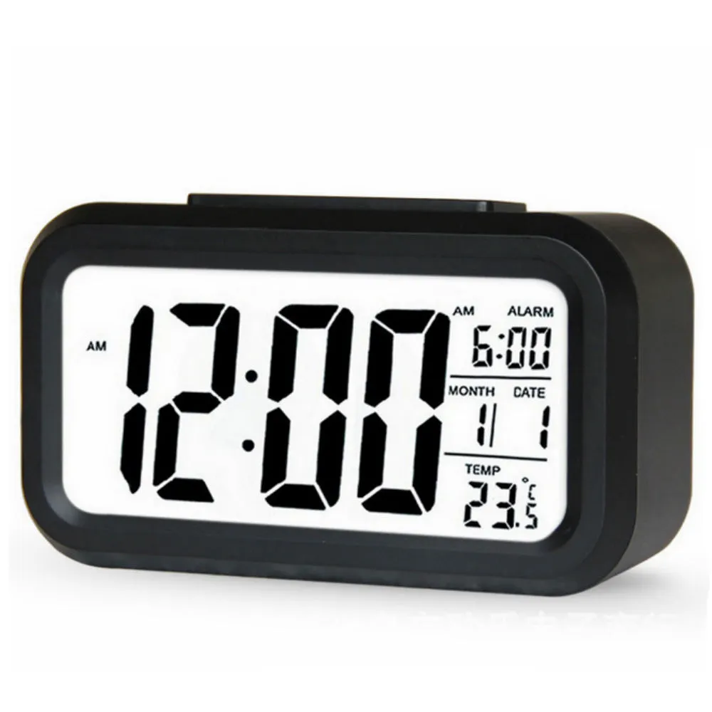 LED Digital Alarm Clock Backlight Snooze Mute Calendar Desktop Electronic Bcaklight Table clocks Desktop clock