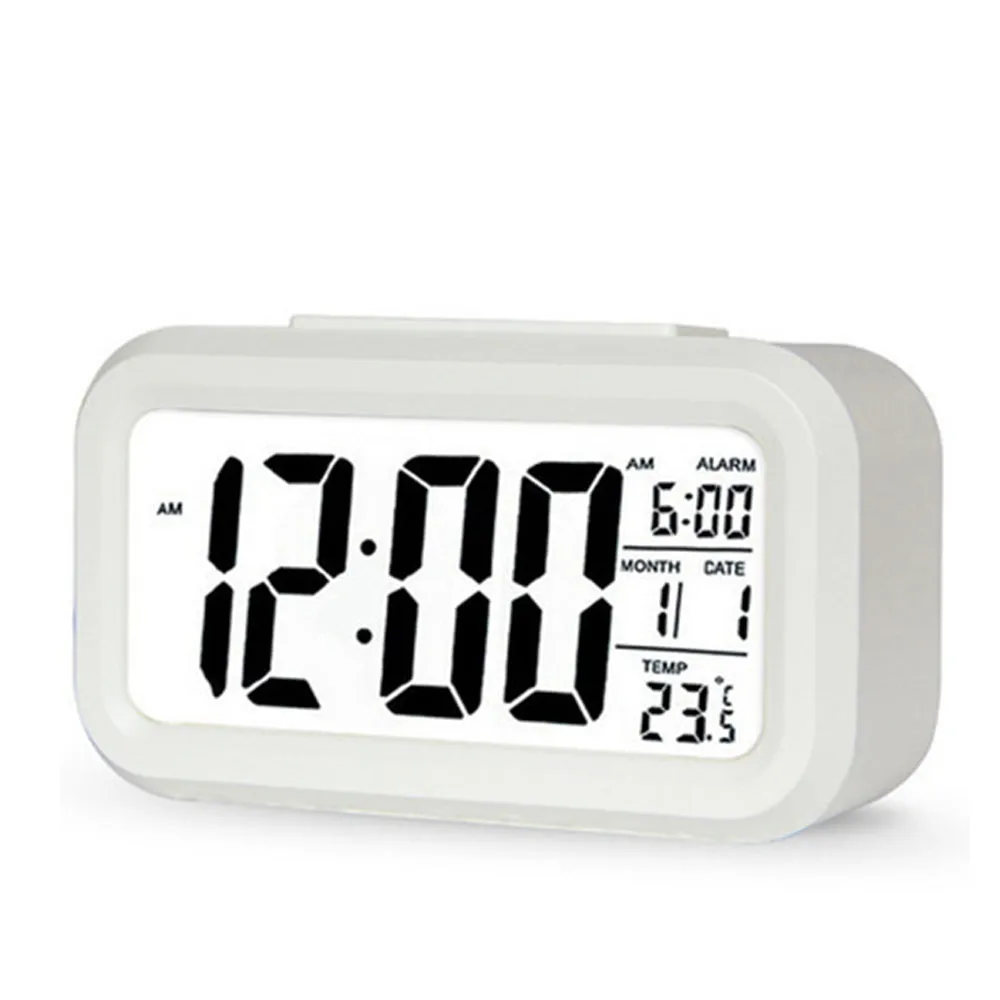 LED Digital Alarm Clock Backlight Snooze Mute Calendar Desktop Electronic Bcaklight Table clocks Desktop clock