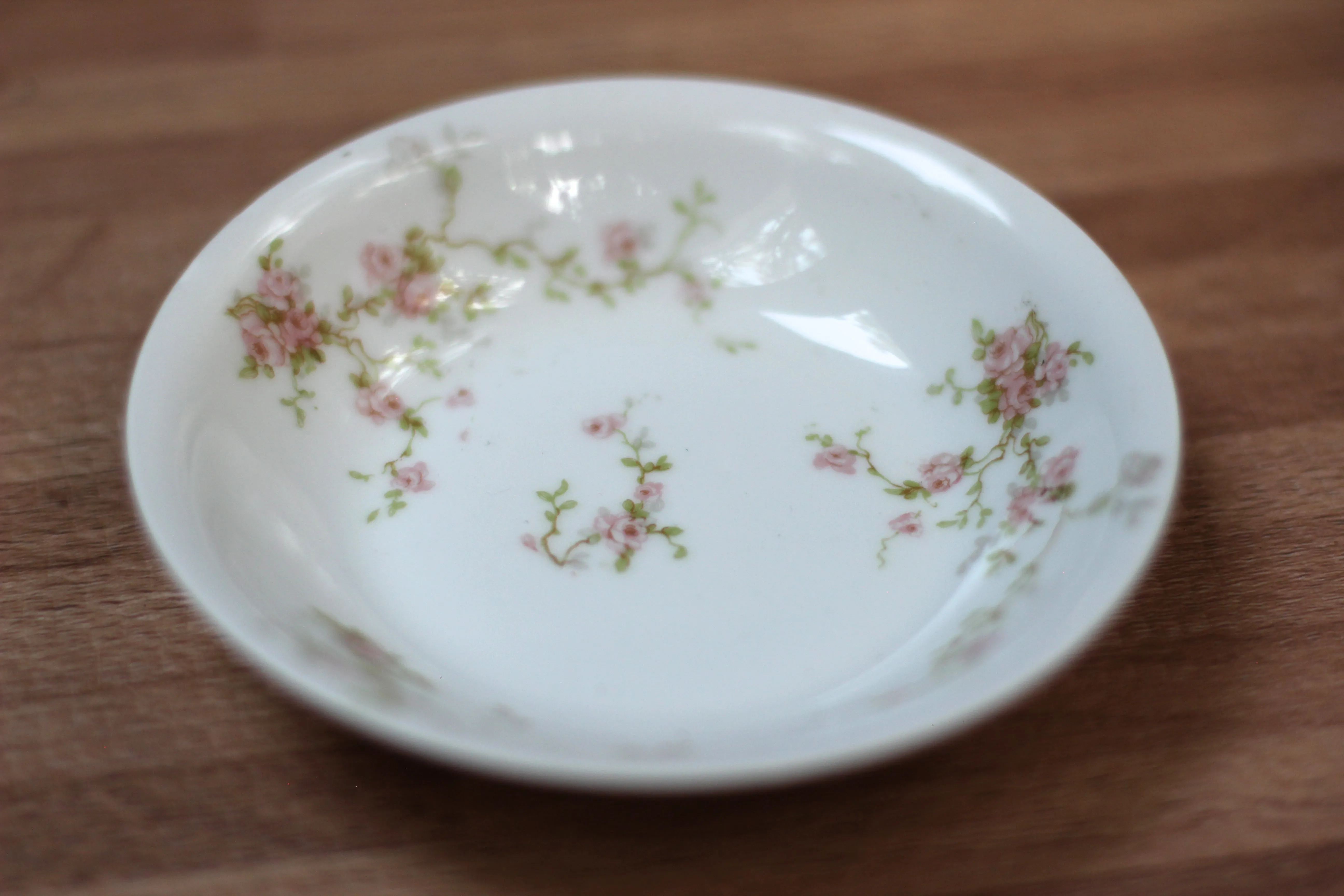 Limoges Theodore Haviland Floral Porcelain Dish