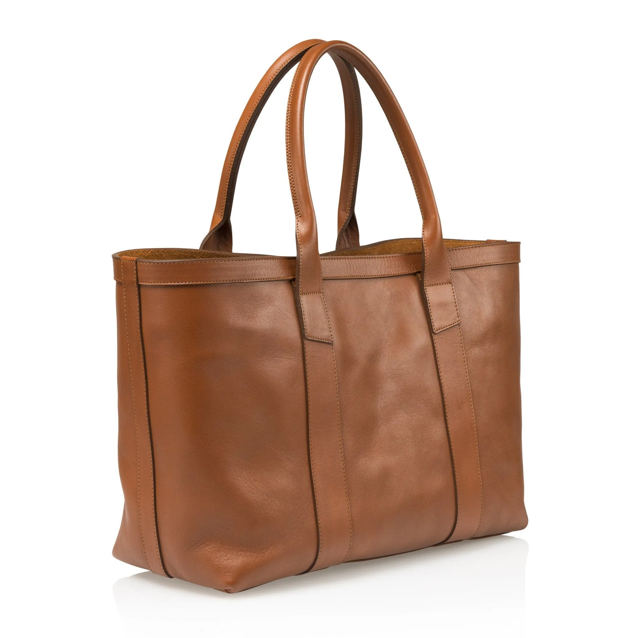 Medium Working Tote – Tumbled Leather