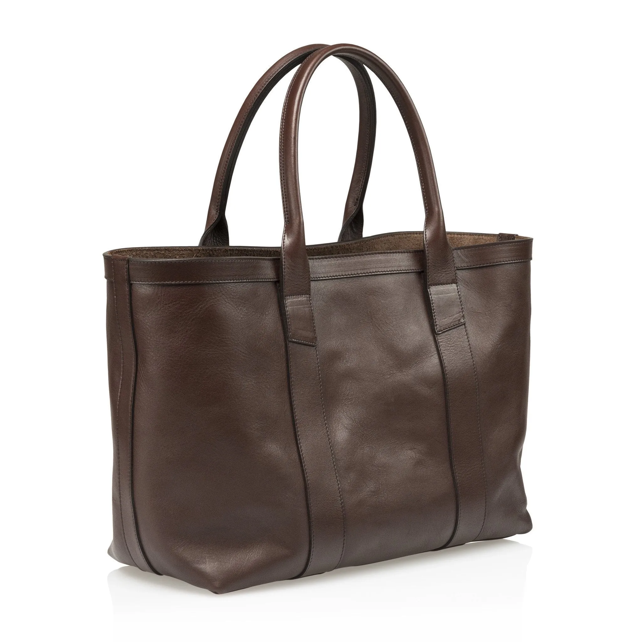 Medium Working Tote – Tumbled Leather