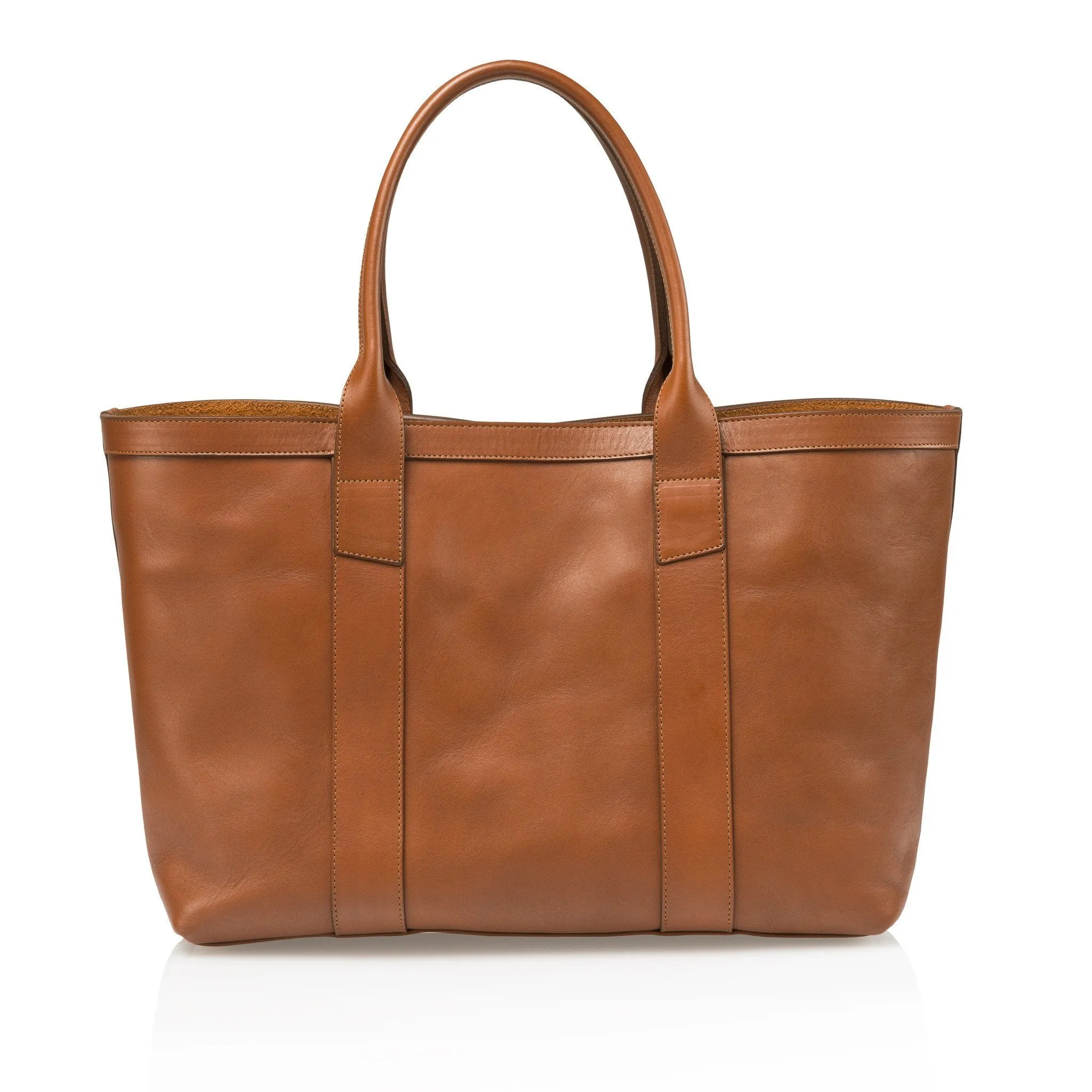 Medium Working Tote – Tumbled Leather