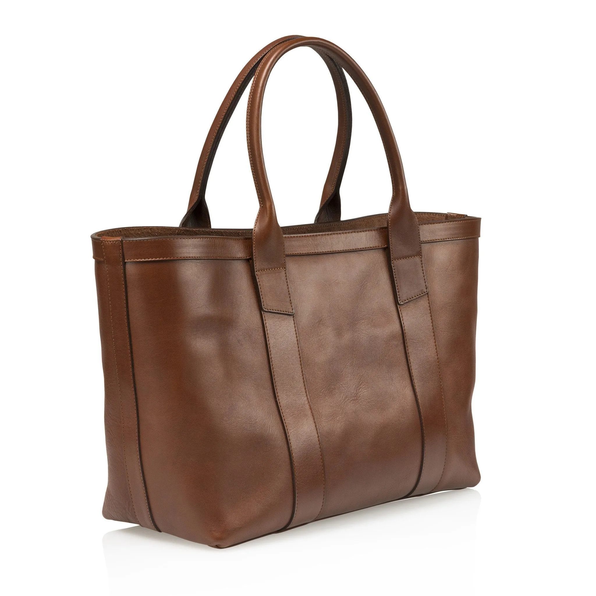 Medium Working Tote – Tumbled Leather