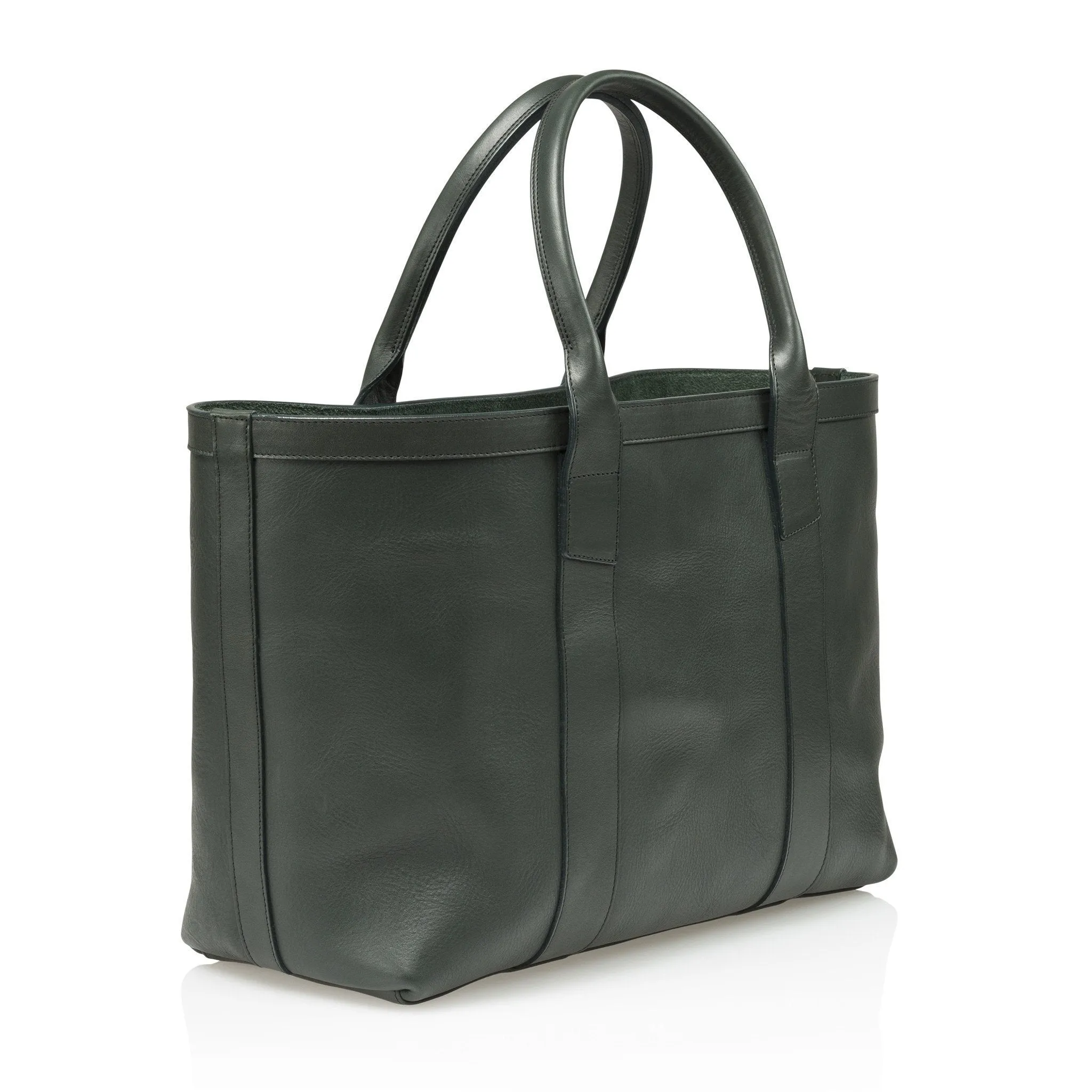 Medium Working Tote – Tumbled Leather