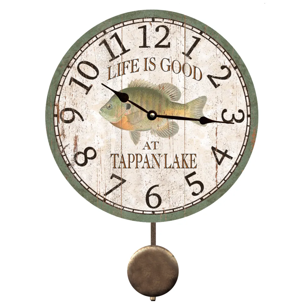 Personalized Bluegill Clock-Fish Clock