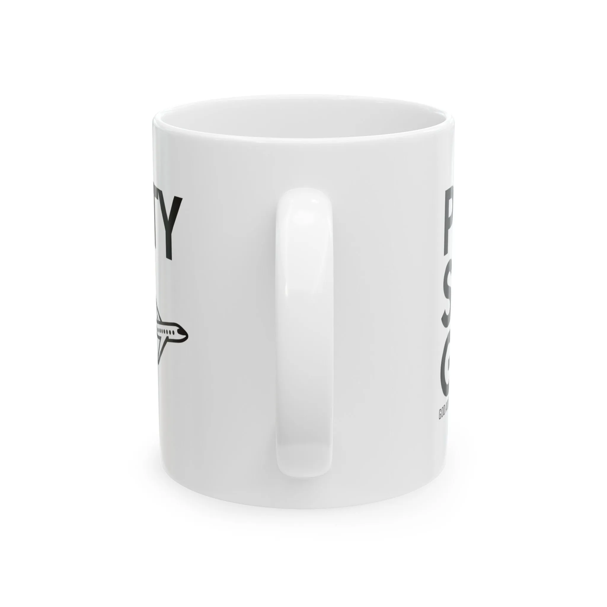 Petty Set Go Mug 11oz ( White & Black)