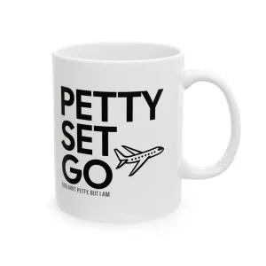 Petty Set Go Mug 11oz ( White & Black)