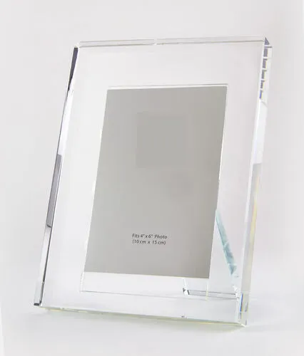 PLAIN CRYSTAL 4X6 FRAME