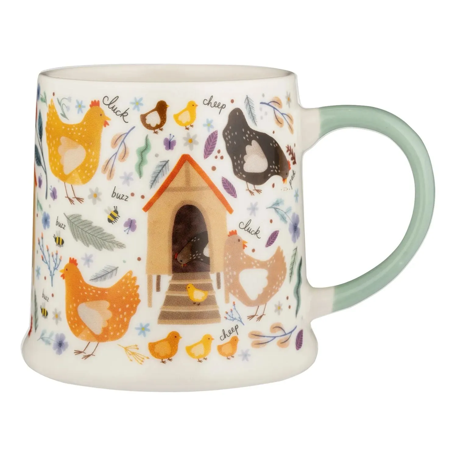 Price & Kensington 380ml Chicken Coop Mug