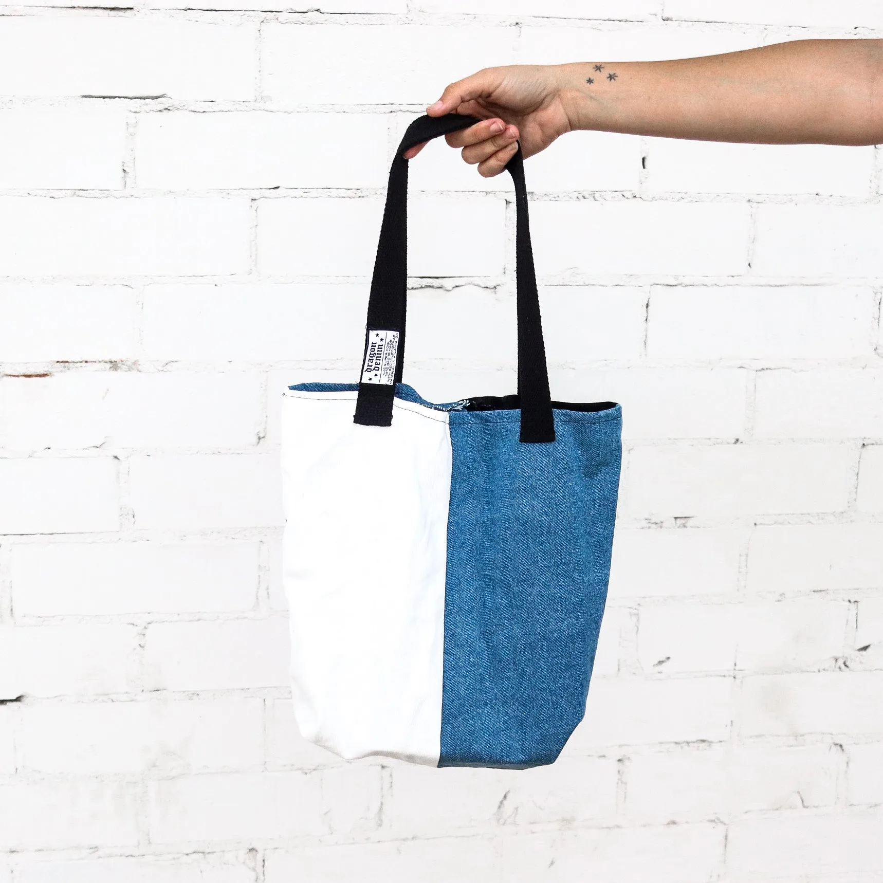 SCRAPPY TOTE BAG