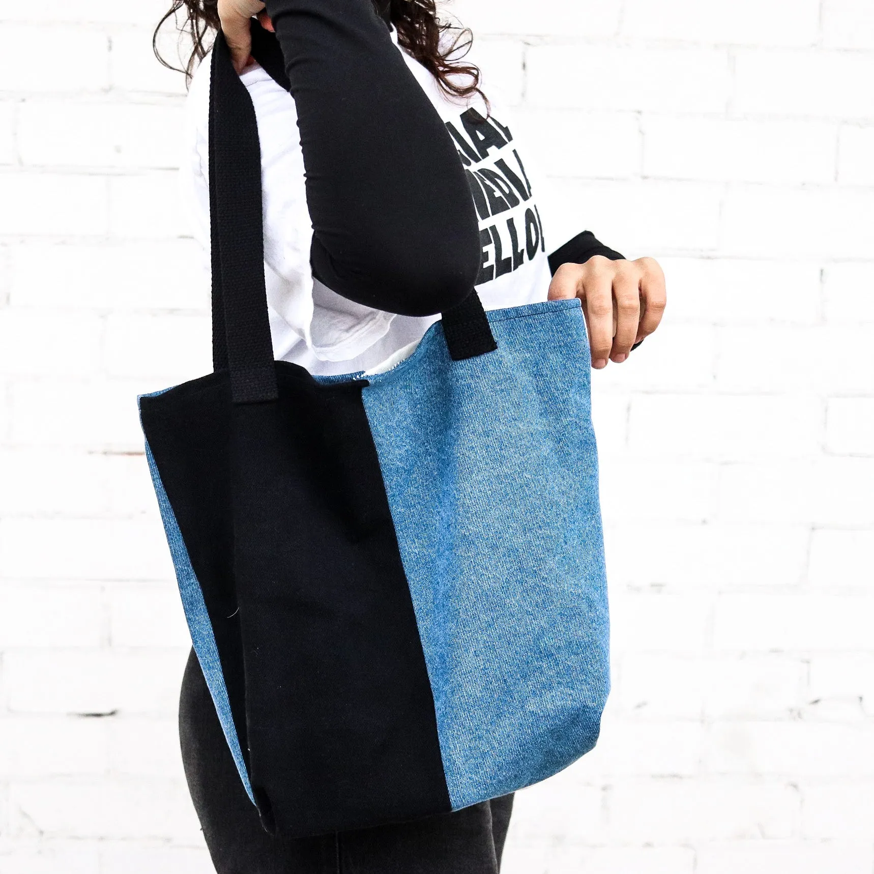 SCRAPPY TOTE BAG