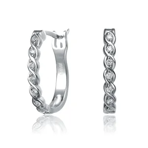 Sophie Accent Hoop Earrings