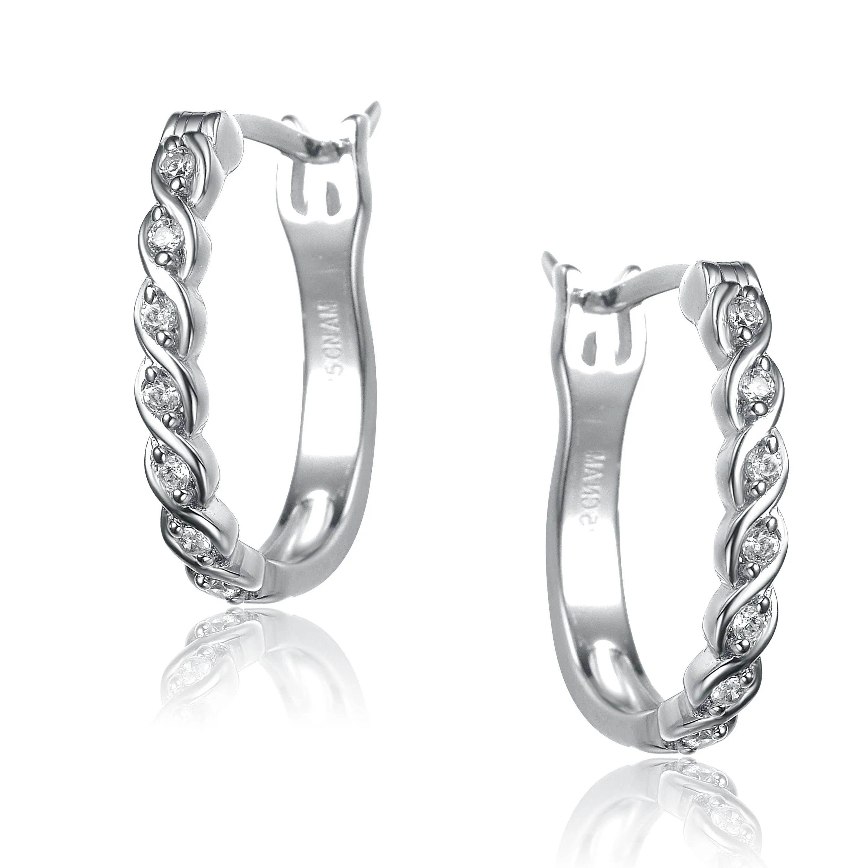 Sophie Accent Hoop Earrings