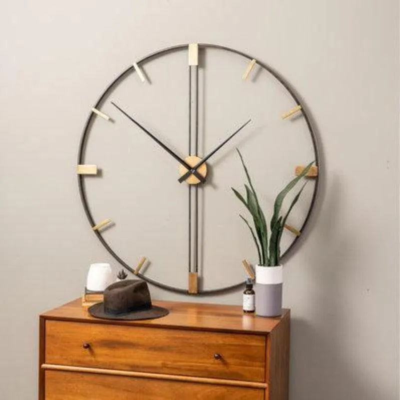 Statement Wall Clock (Metal)