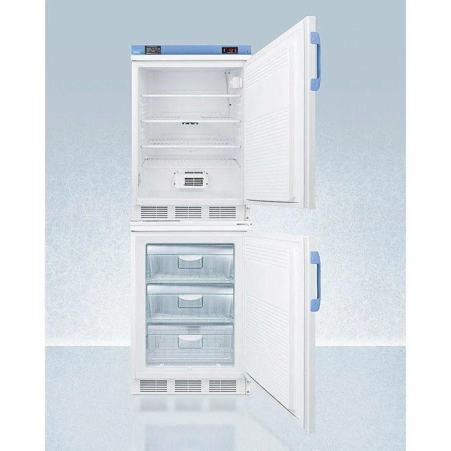 Summit 24 In. Wide All-Refrigerator/All-Freezer Combination - FF7LW-VT65MLSTACKMED2