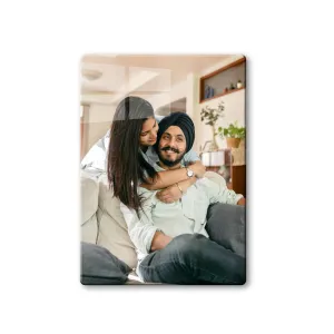 THE PUBLIC CORNER Customised/Personalized Clear Acrylic Wall Mount Frameless Picture Photo/Poster For Anniversary, Birthday, Special Moment,5mm Thickness (16 X 24 Inch)