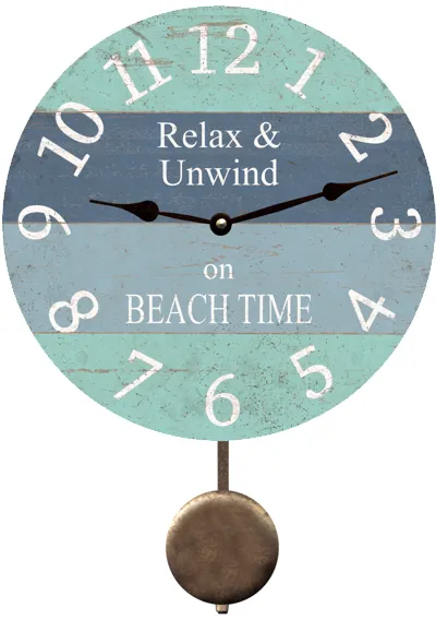 Unwind Beach Time Clock