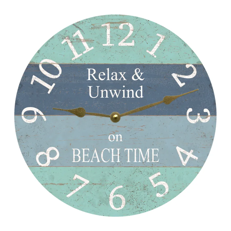 Unwind Beach Time Clock