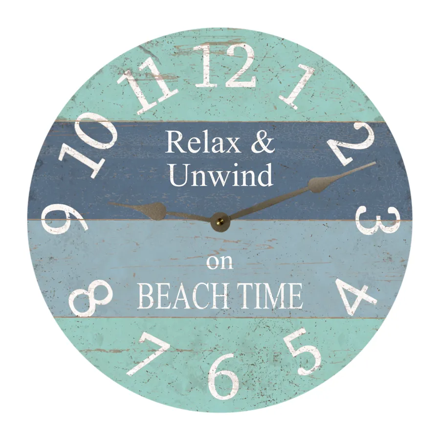 Unwind Beach Time Clock