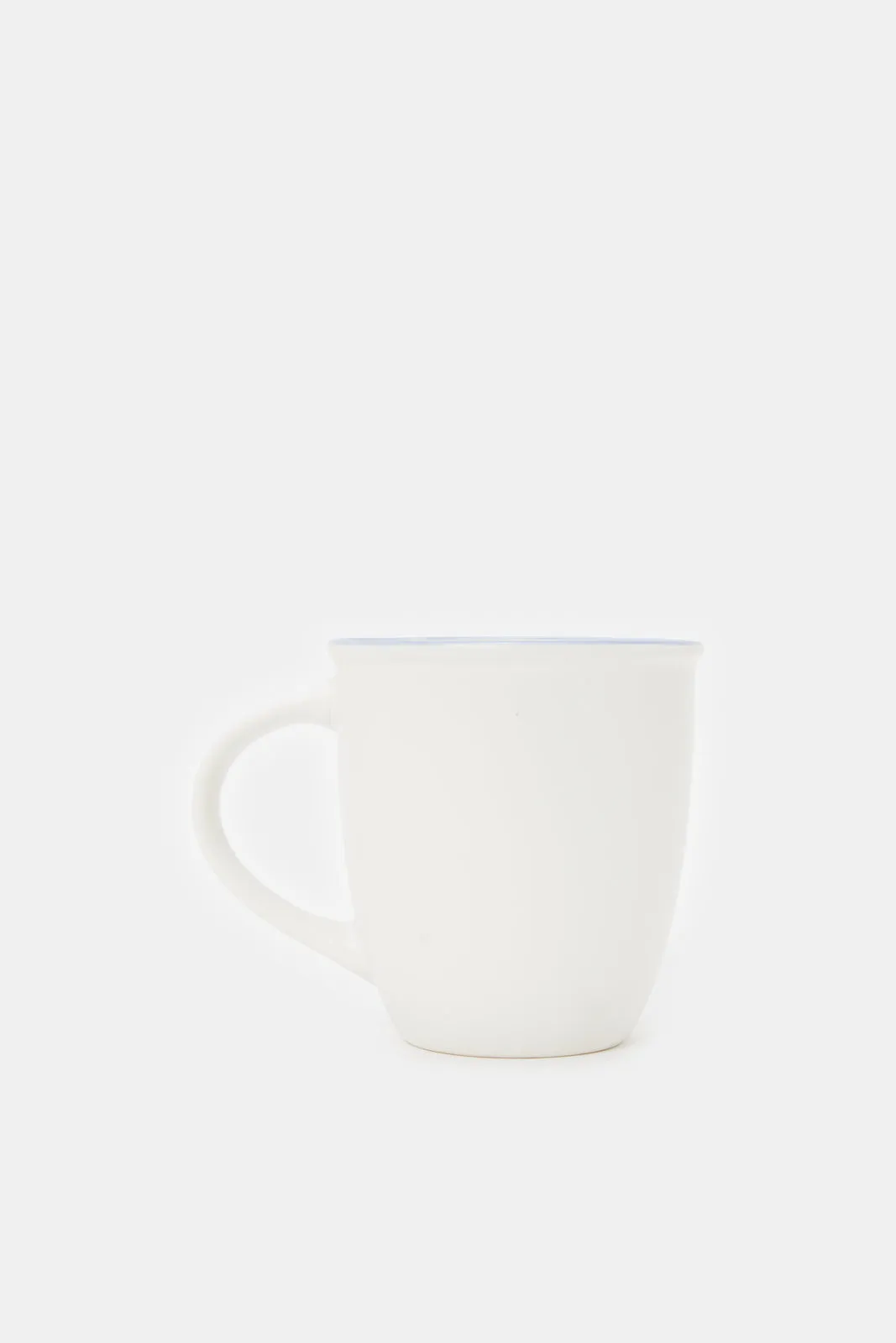 White Enjoy Day Printed Mug