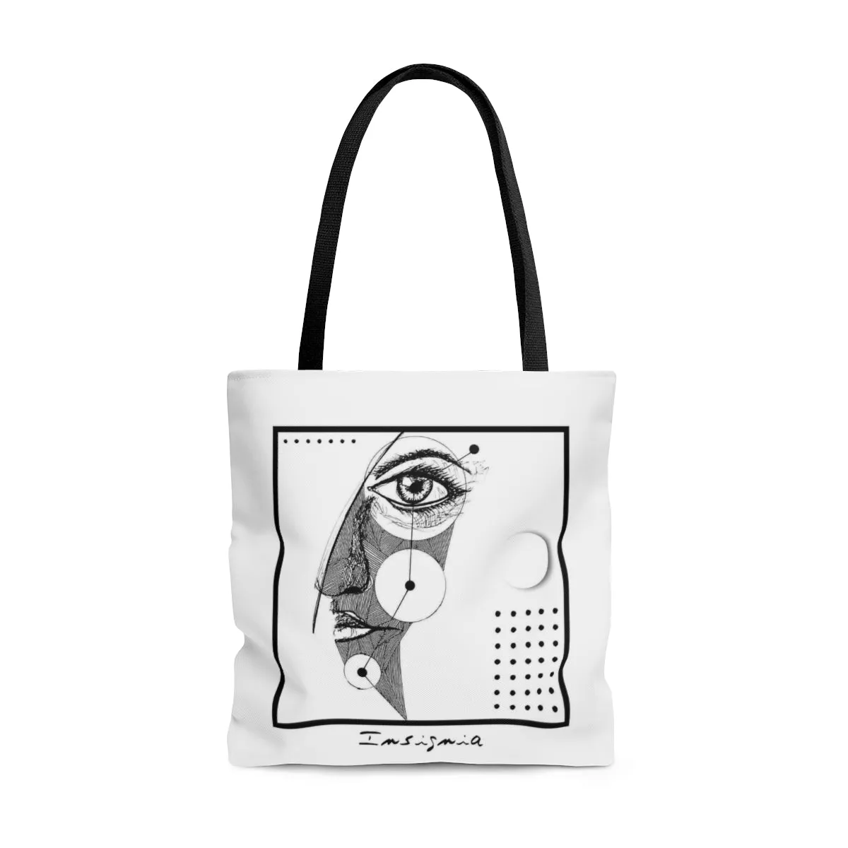 Wonder Eyes AOP Tote Bag by Insignia