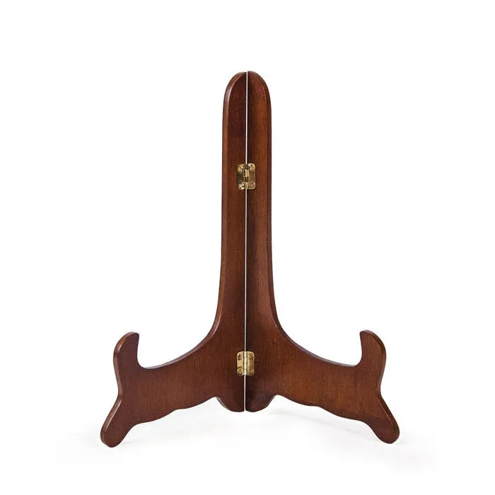 Wood Plate Stand - Walnut