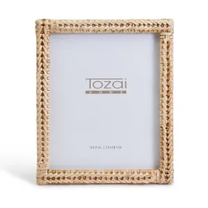 Woven Rattan Frame 8" x 10"