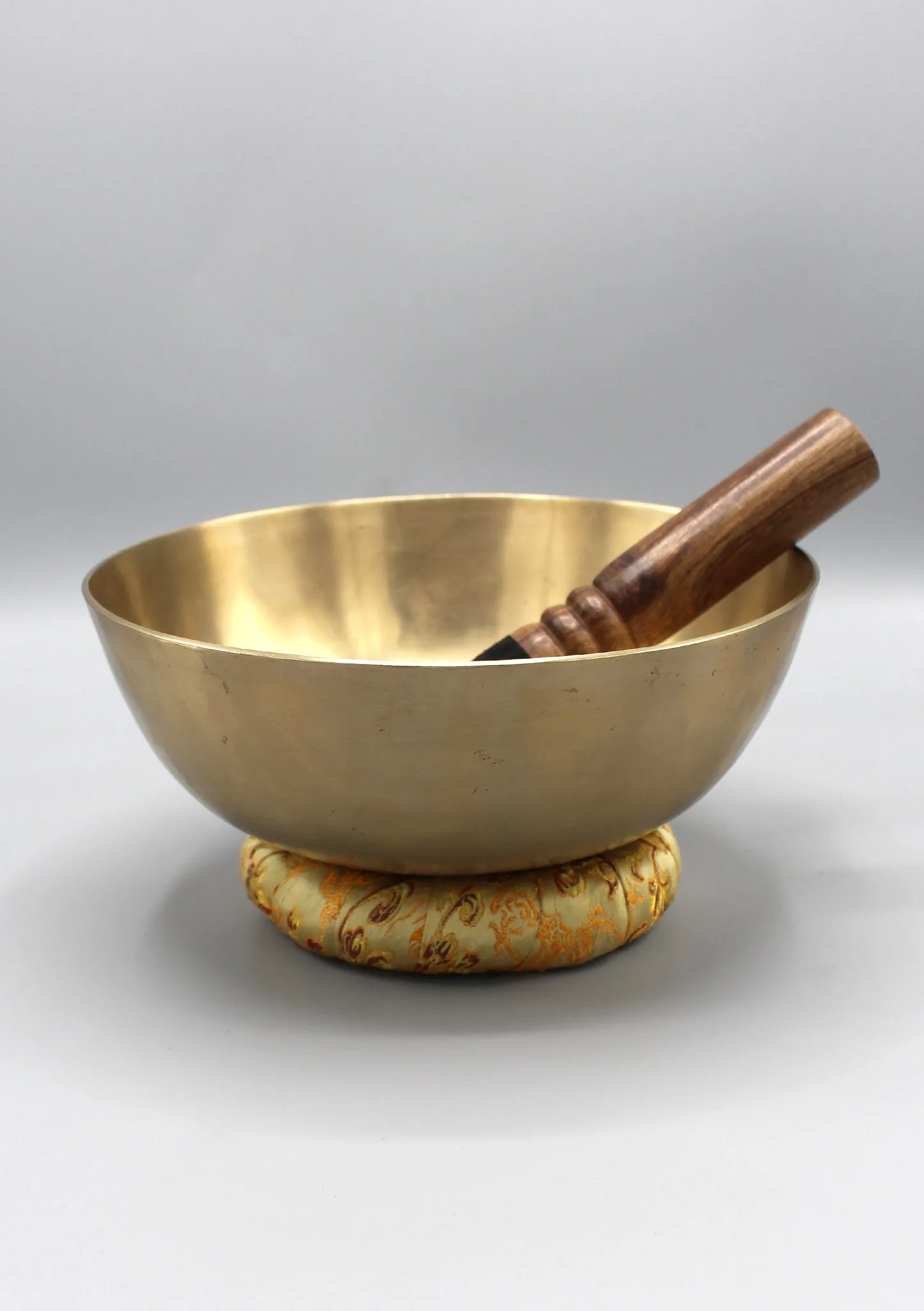 Zen Tibetan Healing Singing Bowl 21cm/8.1" with Cushion and Thick Mallet Note# B